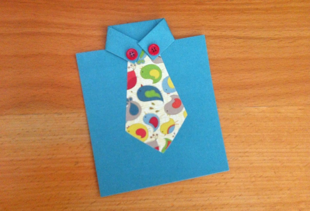 Fathers Day Card Craft
 Homemade Tie Cards for Father s Day ModernMom