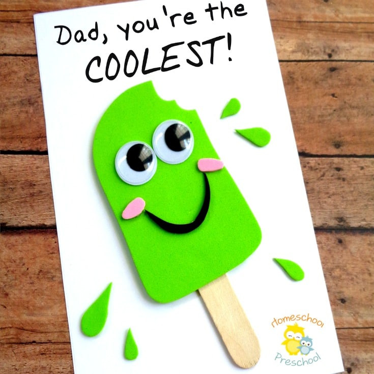 Fathers Day Card Craft
 25 Father’s Day Gifts Preschoolers Can Make