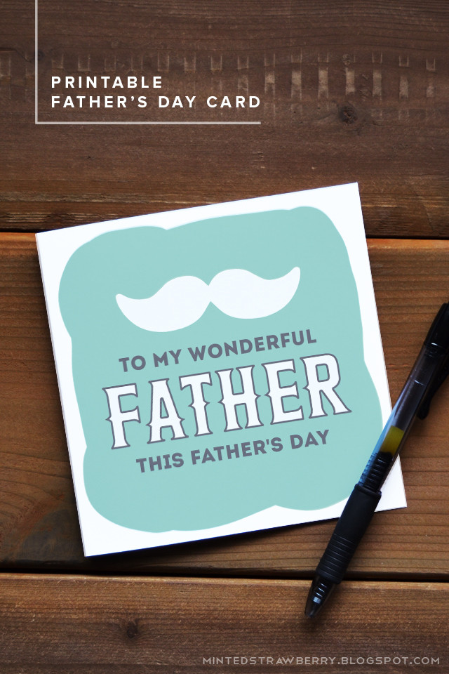 Fathers Day Card Diy
 12 Cute DIY Father’s Day Cards With Free Printables