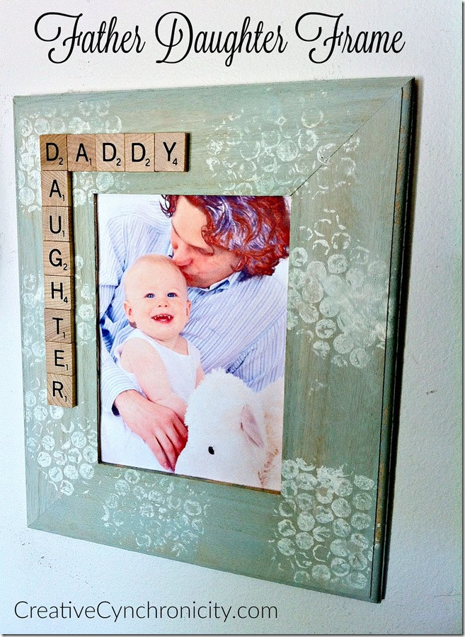Fathers Day Gifts From Daughters
 DIY Gift for Dad Father Daughter Frame Creative