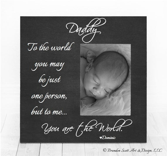 Fathers Day Gifts From Daughters
 Fathers Day Gift from Daughter Son Fathers day Frame