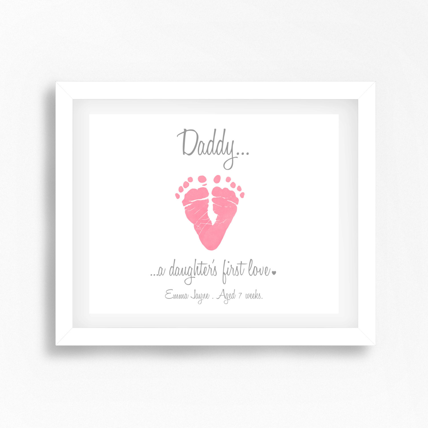 Fathers Day Gifts From Daughters
 Fathers Day Gift from Daughter Newborn Baby Girl Gift for