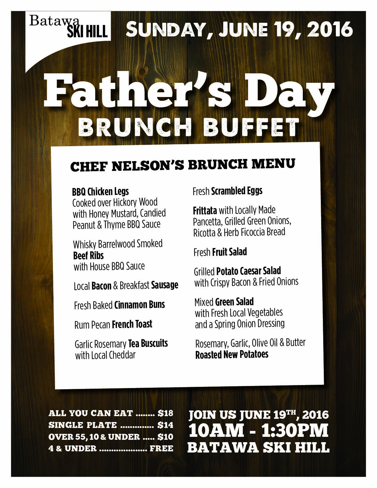 Fathers Day Menu Ideas
 Father s Day Brunch Bay of Quinte Tourism