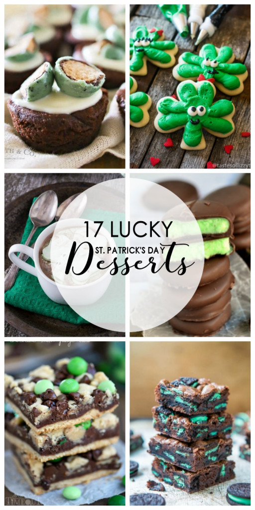 Food For St Patrick's Day Party
 17 Lucky St Patrick s Day Desserts The Girl Creative