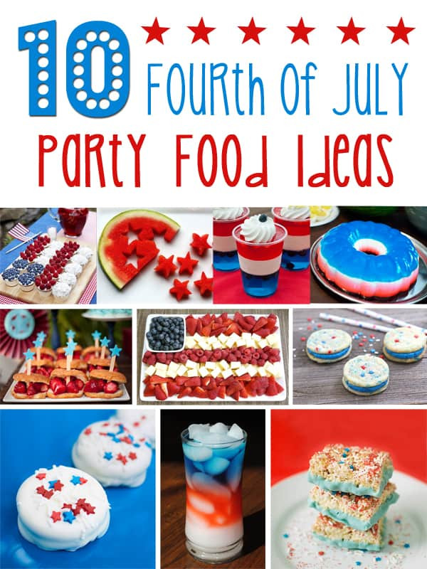 Food Ideas For 4th Of July Party
 10 Fourth of July Party Food Ideas Cupcake Diaries
