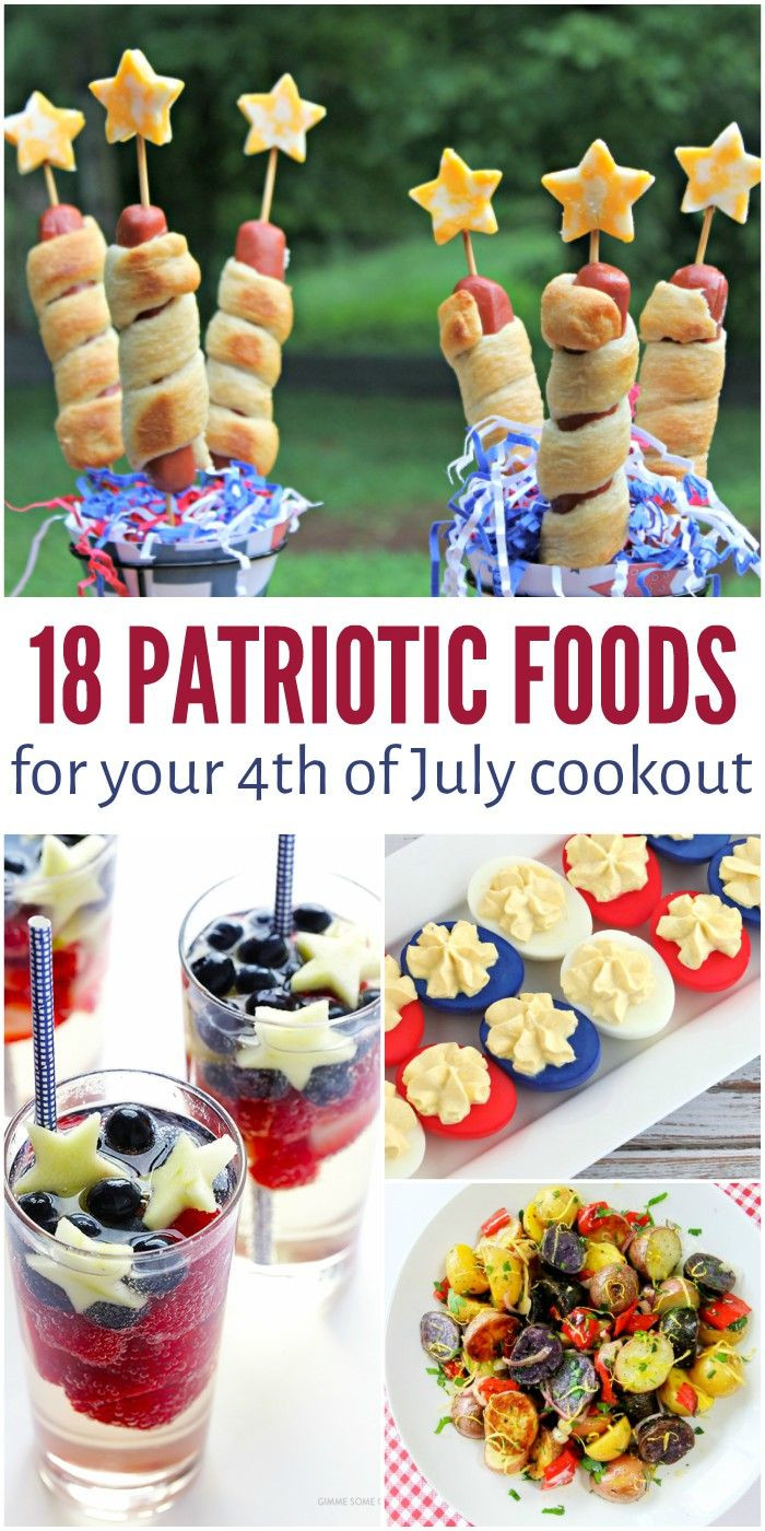 Food Ideas For 4th Of July Party
 18 Patriotic Food Ideas for Your 4th of July Cookout