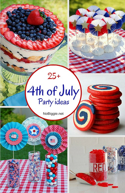 Food Ideas For 4th Of July Party
 25 4th of July Party ideas NoBiggie