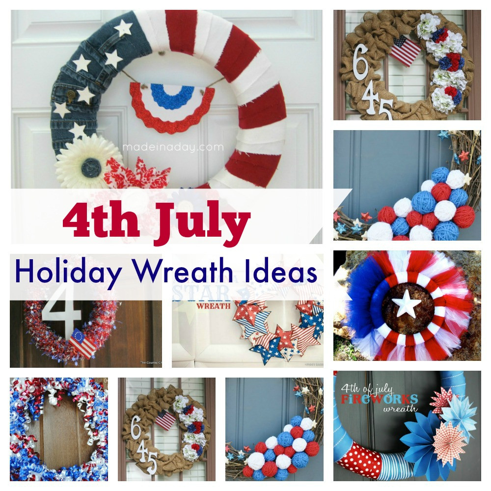Fourth Of July Picture Ideas
 4th July Holiday Wreath Ideas