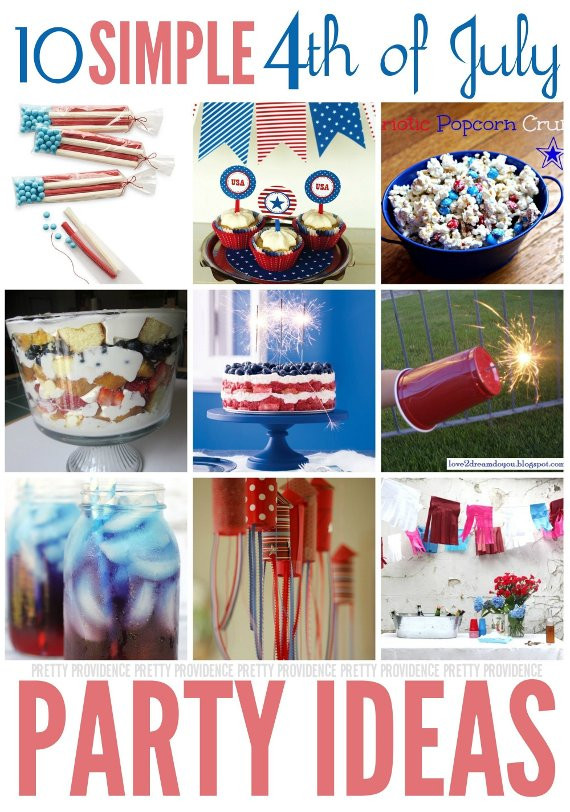 Fourth Of July Picture Ideas
 Fourth of July Party Ideas Pretty Providence