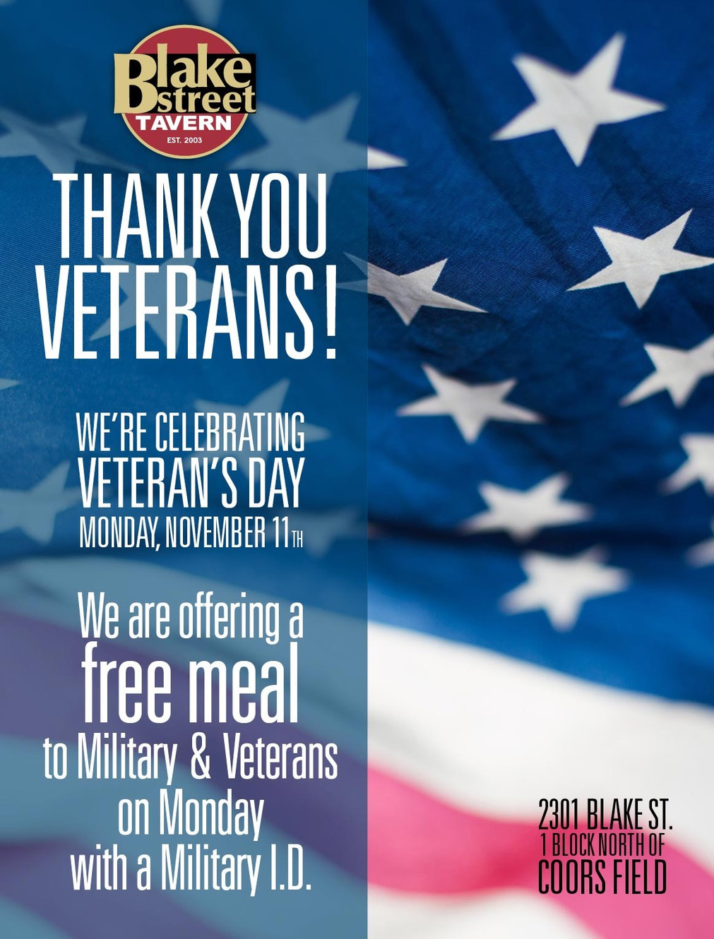 Free Food For Veterans On Memorial Day
 Free Meals for Veterans on Memorial Day