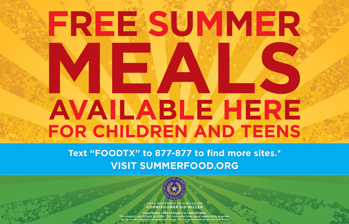 Free Summer Food Program
 Summer Food Service Program