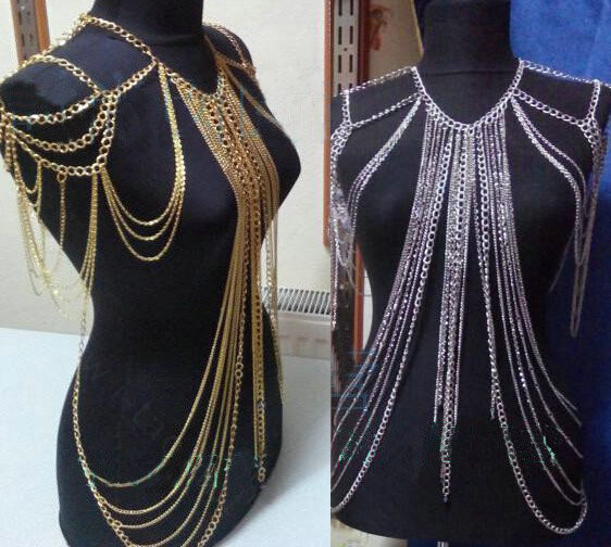 Full Body Jewelry
 Buy Wholesale Halter y Showgirl Shoulder Necklace