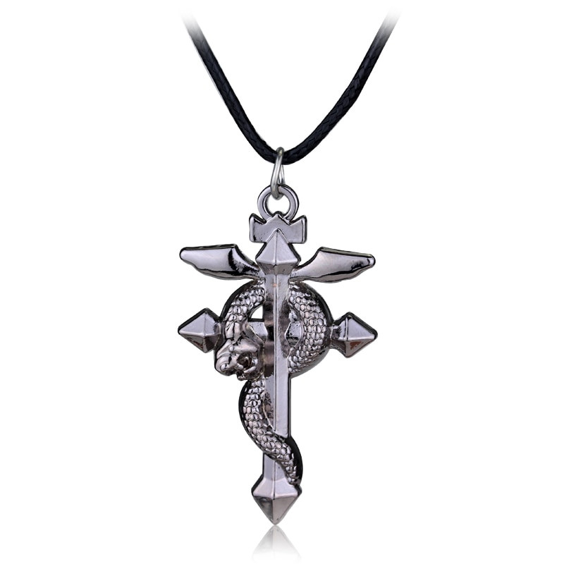 Fullmetal Alchemist Necklace
 Fullmetal Alchemist Edward Necklace Elric s Flamel Cross