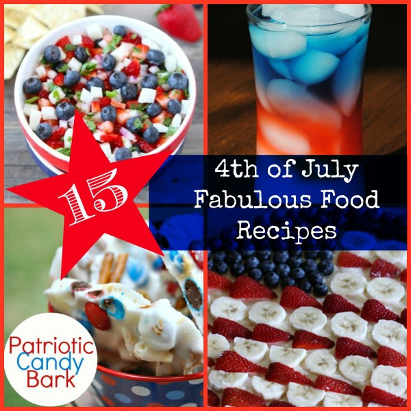 Fun 4th Of July Food
 15 Fun Foods for 4th of July