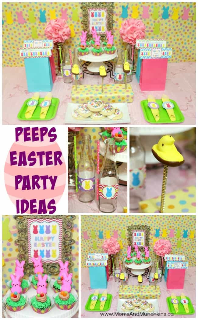 Games For Easter Party
 Peeps Easter Party Ideas Moms & Munchkins