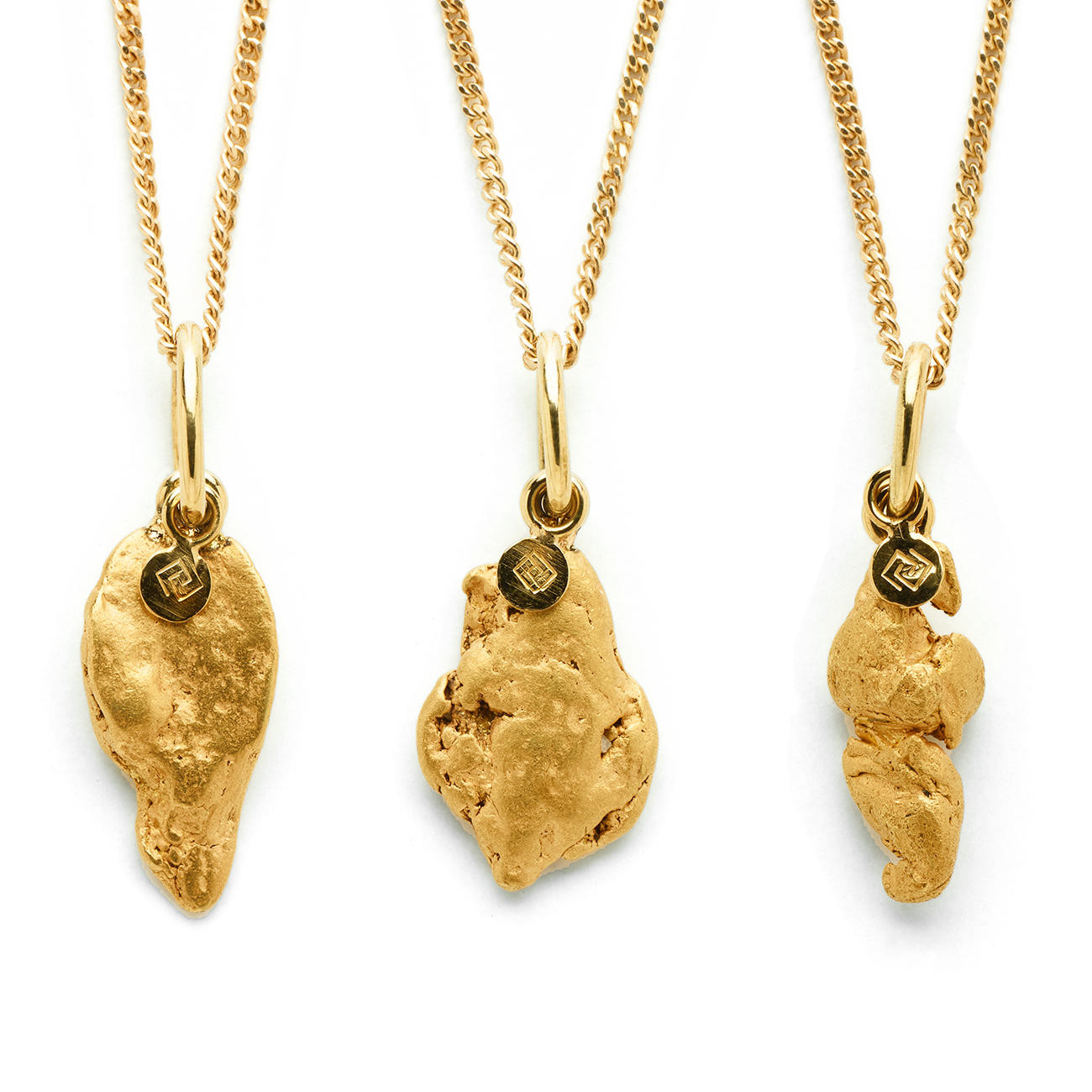 Gold Nugget Necklace
 Buy Gold Nug Necklace