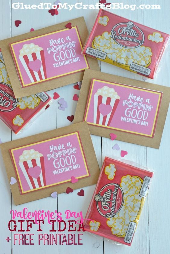 Good Gifts For Valentines Day
 Poppin Good Valentine s Day Gift Idea w free printable
