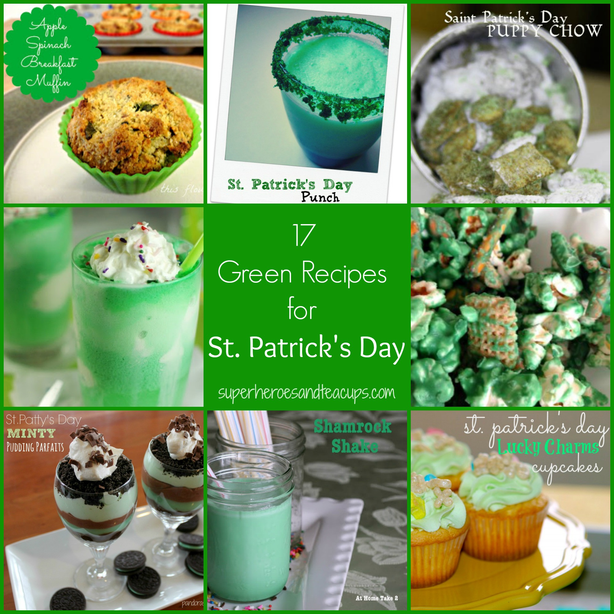 Green Food For St Patrick's Day
 17 Green Recipes for St Patrick s Day