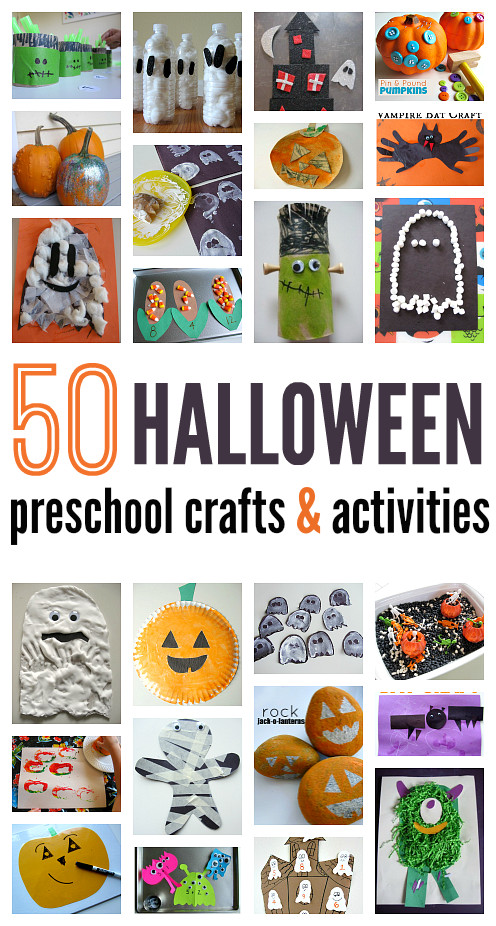 Halloween Craft Activities
 50 Halloween Craft Ideas For Preschool No Time For Flash