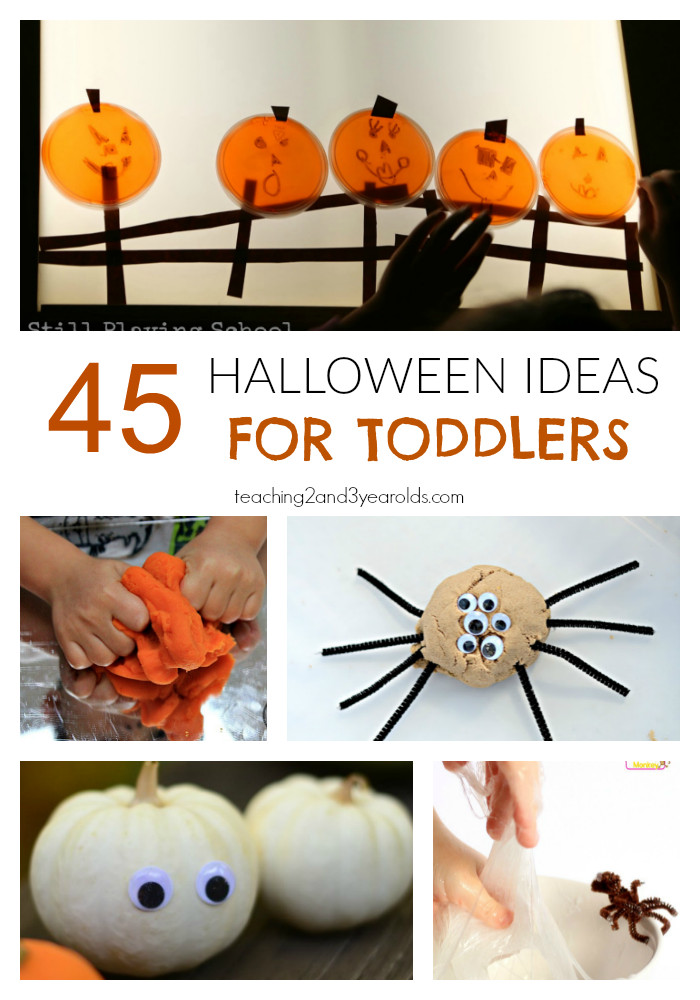 Halloween Crafts For Toddlers Age 3
 45 Fun Halloween Activities for Toddlers