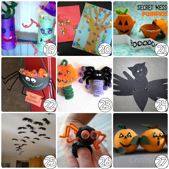 Halloween Crafts For Toddlers Age 3
 75 Halloween Craft Ideas for Kids