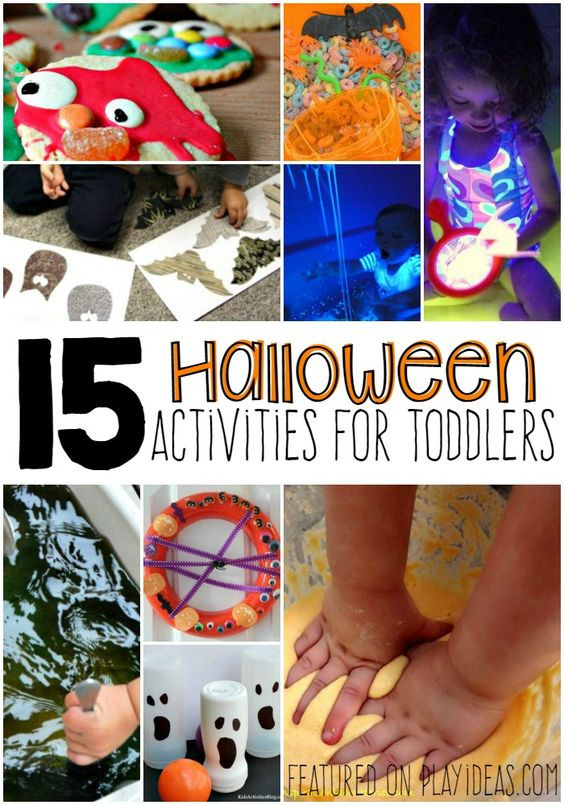 Halloween Crafts For Toddlers Age 3
 15 Halloween Activities For Toddlers