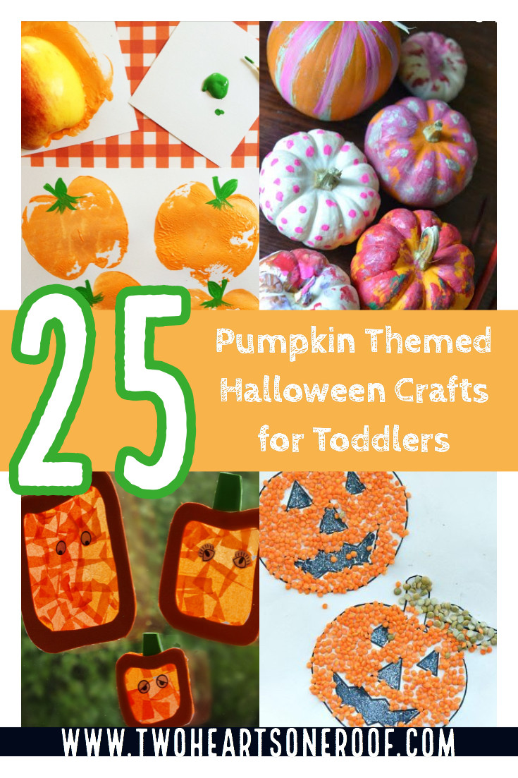 Halloween Crafts For Toddlers Age 3
 25 Pumpkin Themed Halloween Crafts for Toddlers