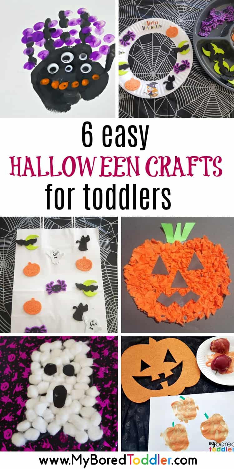 Halloween Crafts For Toddlers Age 3
 Easy Halloween Crafts for Toddlers My Bored Toddler