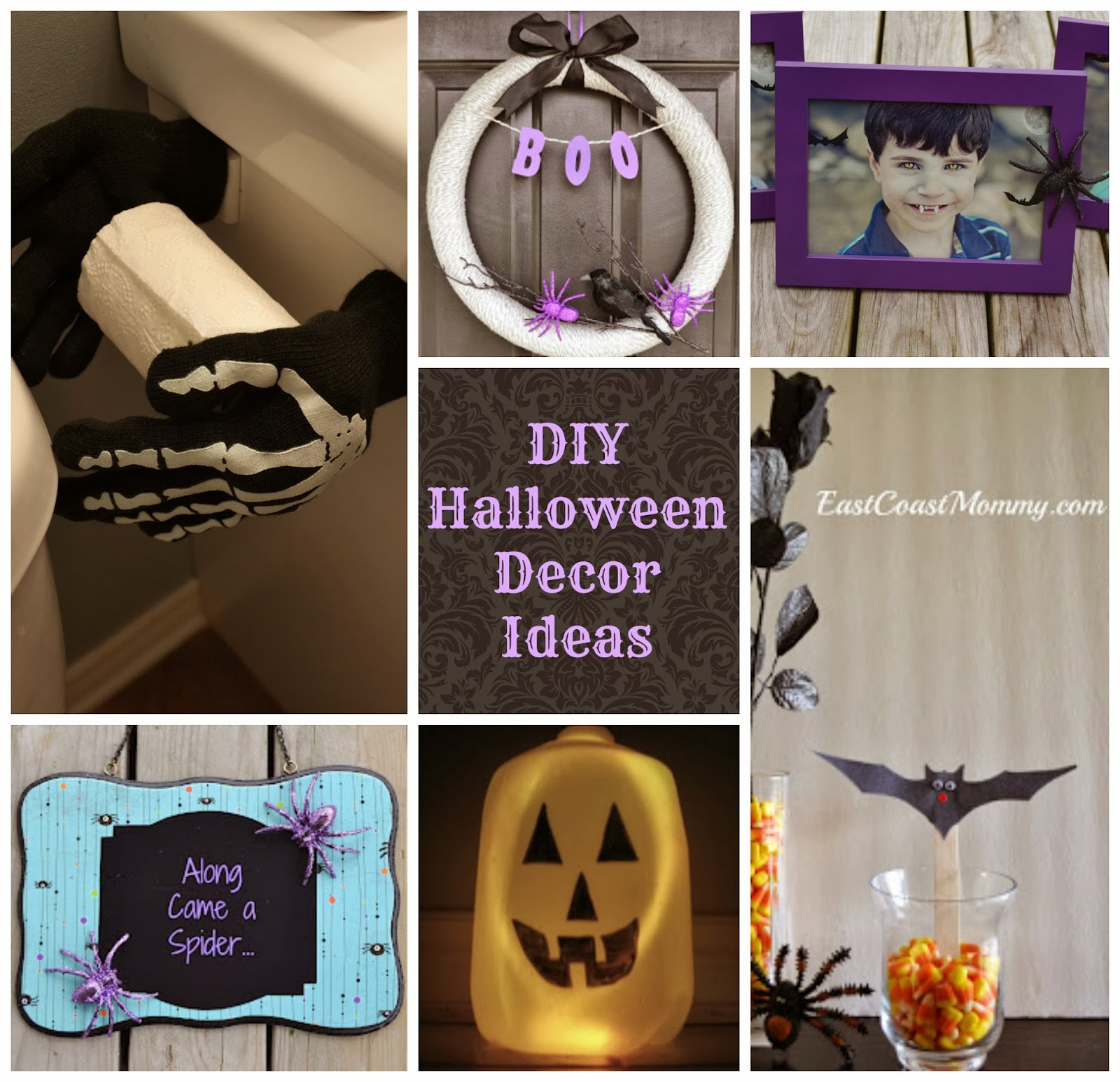 Halloween Decorations Ideas Diy
 East Coast Mommy 7 Fantastic DIY Halloween Decor Ideas