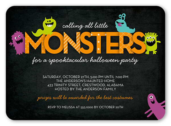 Halloween Party Invite Ideas
 The Best Halloween Party Themes