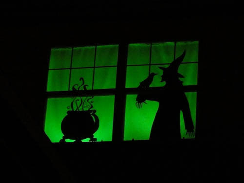 Halloween Window Silhouettes Diy
 DIY Spooky Window Silhouettes — Birshykat