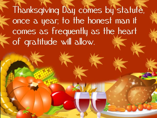 Happy Thanksgiving Day Quotes
 Happy Thanksgiving Day Quotes QuotesGram