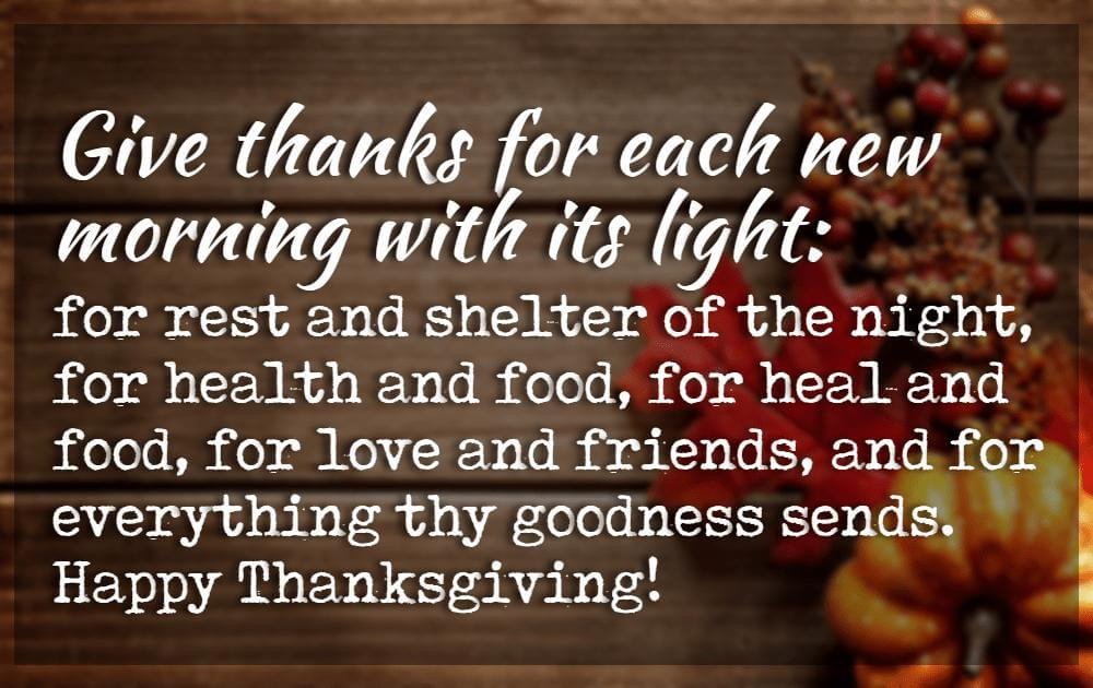Happy Thanksgiving Quotes Inspirational
 Inspiring Thanksgiving Quotes And Saying With