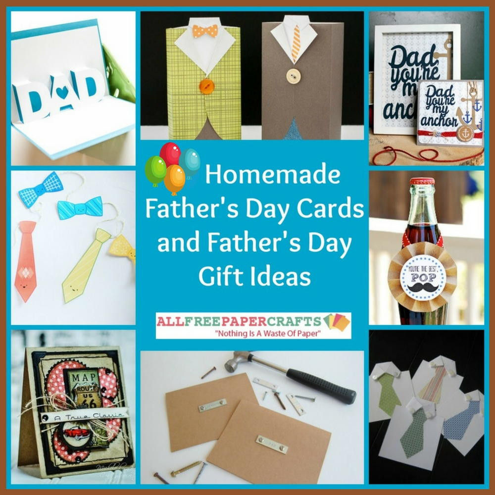 Homemade Fathers Day Card Ideas
 26 Homemade Father s Day Cards and Father s Day Gift Ideas