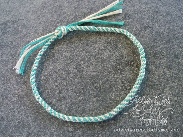 How To Make Anklet
 How to make a Kumihimo Braided Bracelet or Anklet