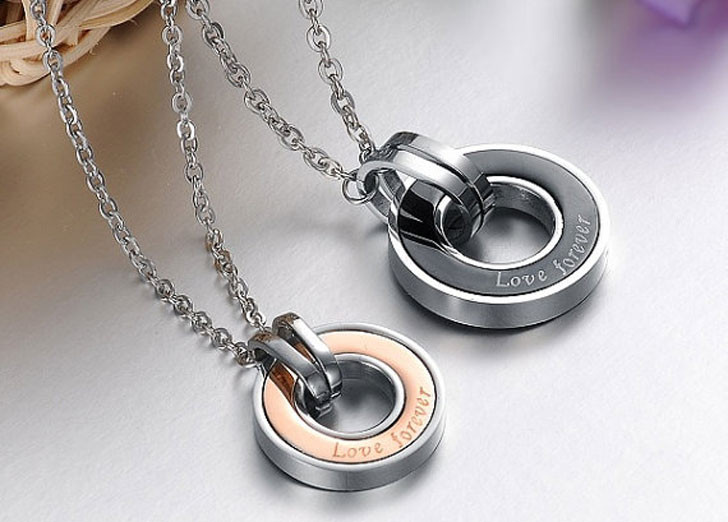 I Love You Necklace For Girlfriend
 43 BEST Matching His And Hers Necklaces for Boyfriend And