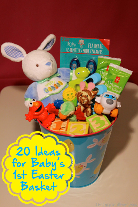 Ideas For Baby Easter Basket
 20 Ideas for Baby s First Easter Basket The Inspired Home