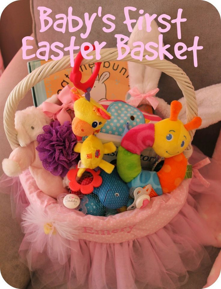 Ideas For Baby Easter Basket
 baby s first easter basket ideas for a newborn