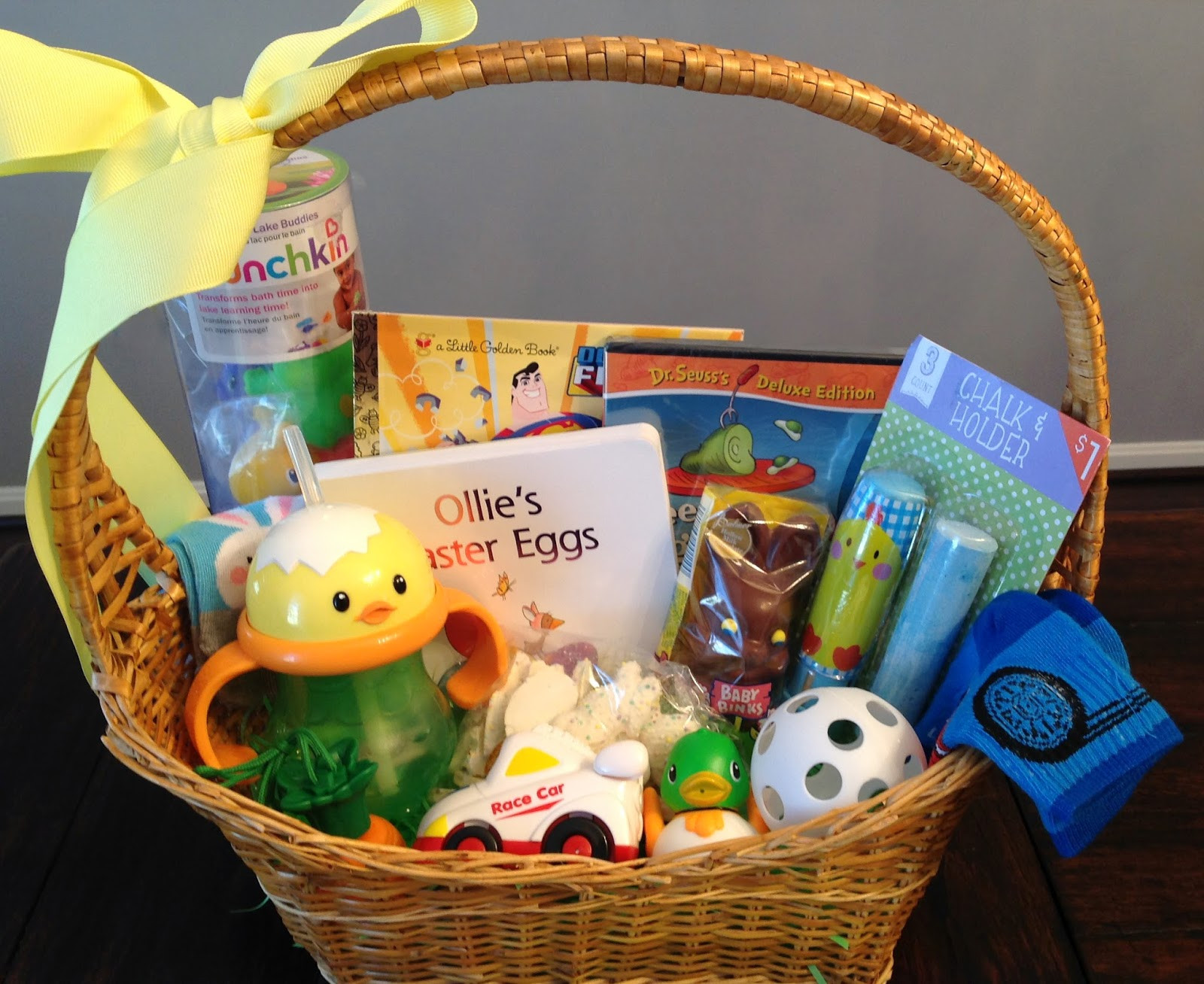 Ideas For Baby Easter Basket
 Hand Me Down Mom Genes 95 Easter Basket Ideas for Babies