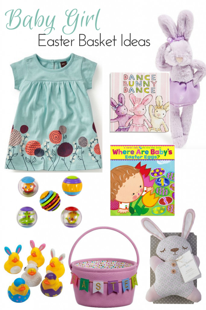 Ideas For Baby Easter Basket
 Easter Basket Ideas for Babies Little Girl in the Big World