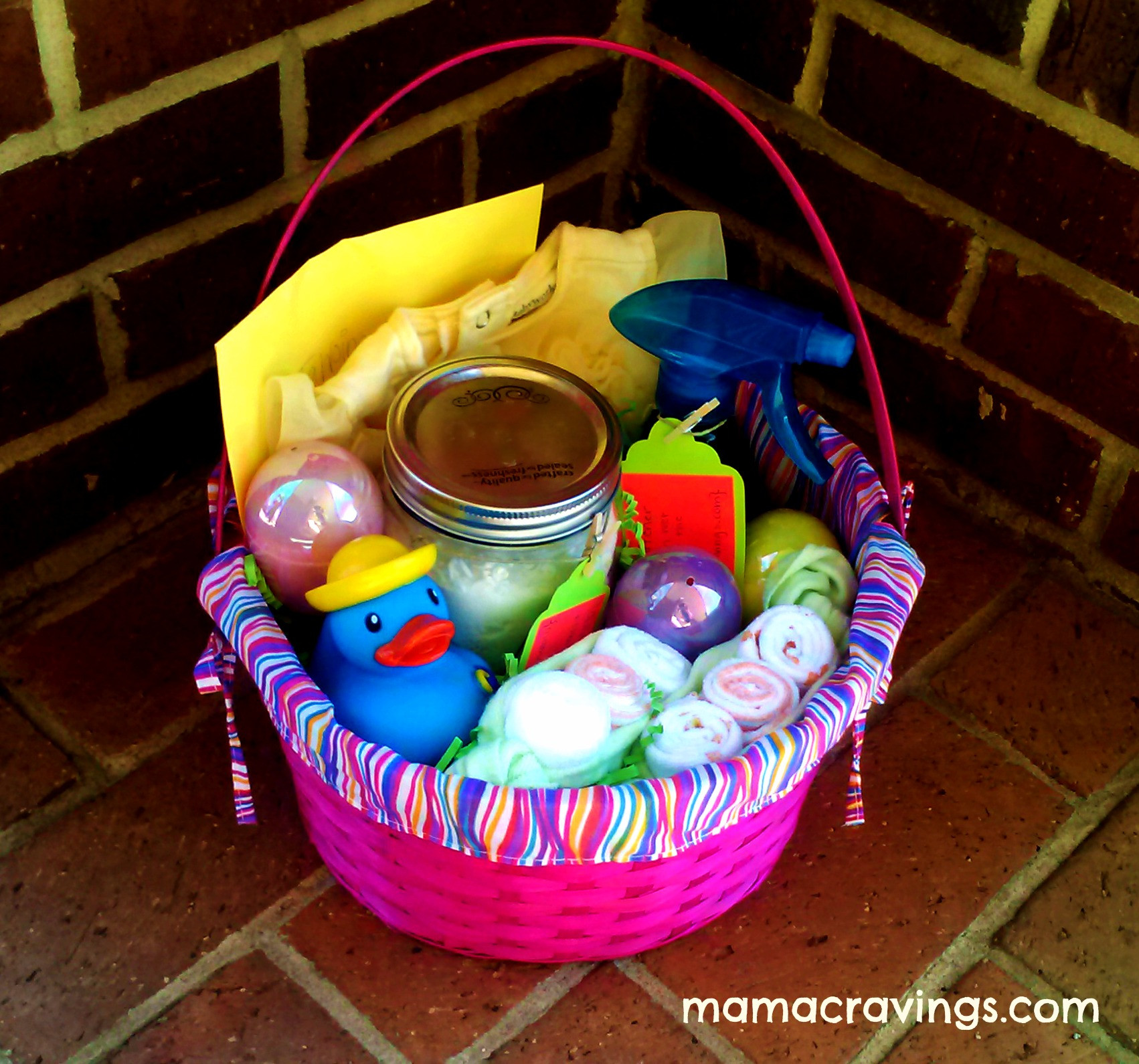 Ideas For Baby Easter Basket
 Inspiration for Spring Baby Gift Easter Basket