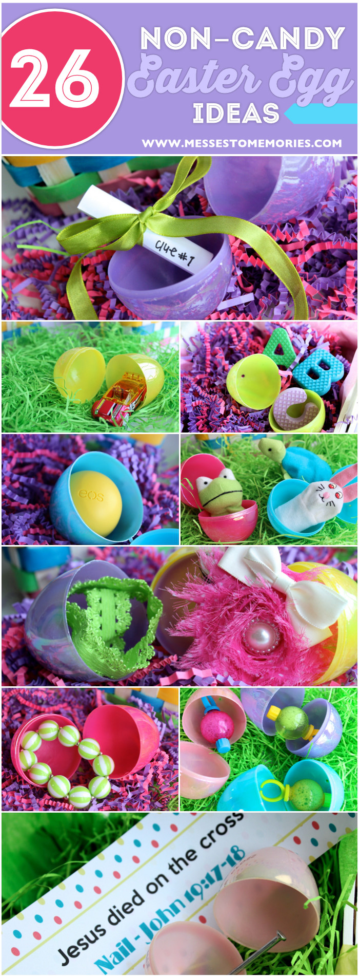 Ideas For Easter Egg Fillers
 25 THEMED EASTER BASKET IDEAS Messes to Memories