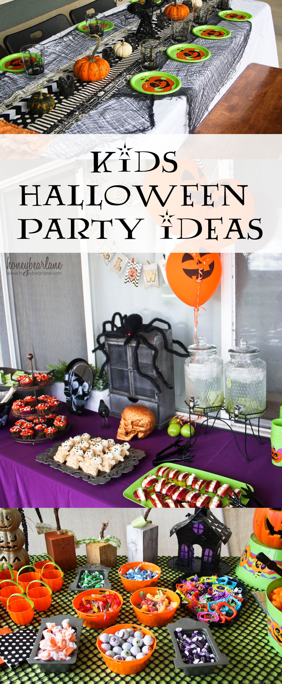 Ideas For Halloween Party
 Kids Halloween Party Ideas Honeybear Lane