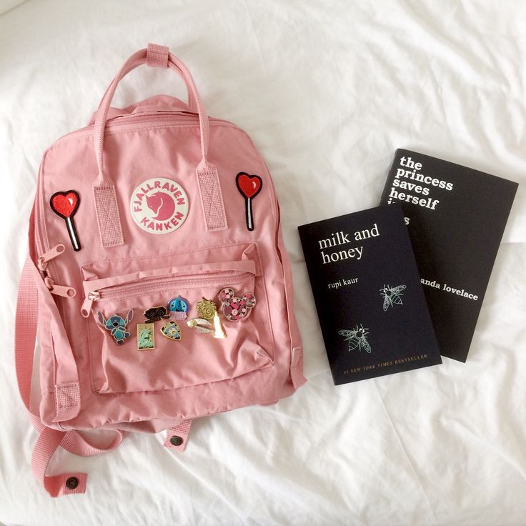 Kanken Pins
 iamroisiin on Instagram pastel pink kanken