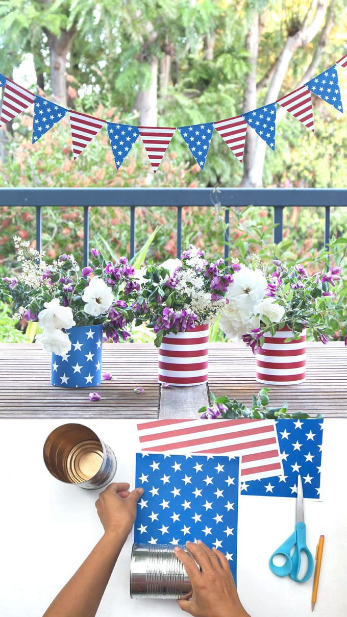 Labor Day Decorations Ideas
 Farmhouse 5 Minute July 4th Decorations Almost FREE