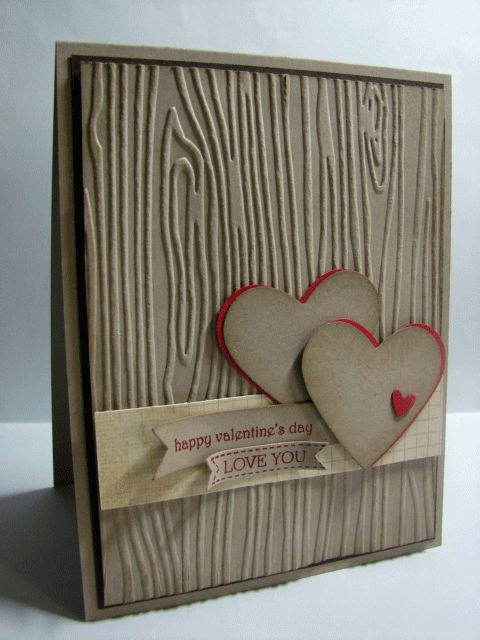 Masculine Valentines Day Gifts
 212 best Cards with woodgrain images on Pinterest