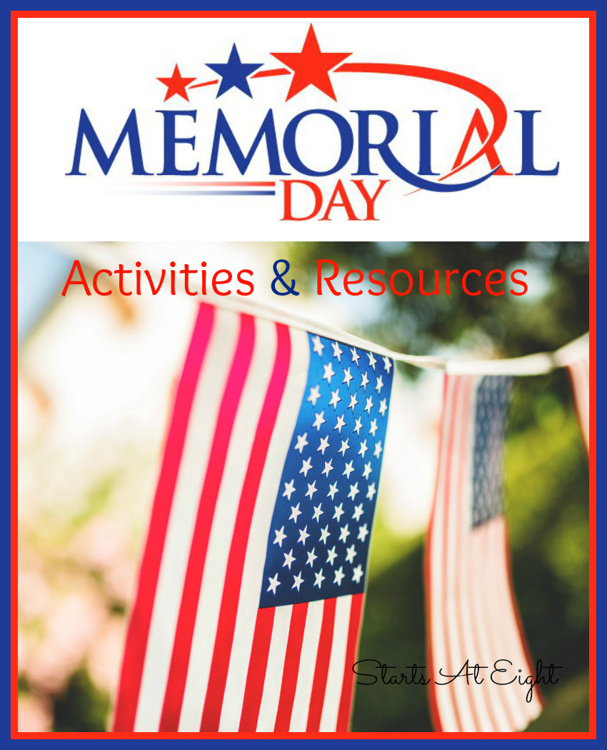 Memorial Day Activities For Kids
 Memorial Day Activities & Resources StartsAtEight