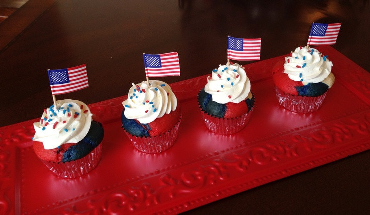 Memorial Day Cupcake Ideas
 Cupcakes for the 4th of July Memorial Day or Veterans Day