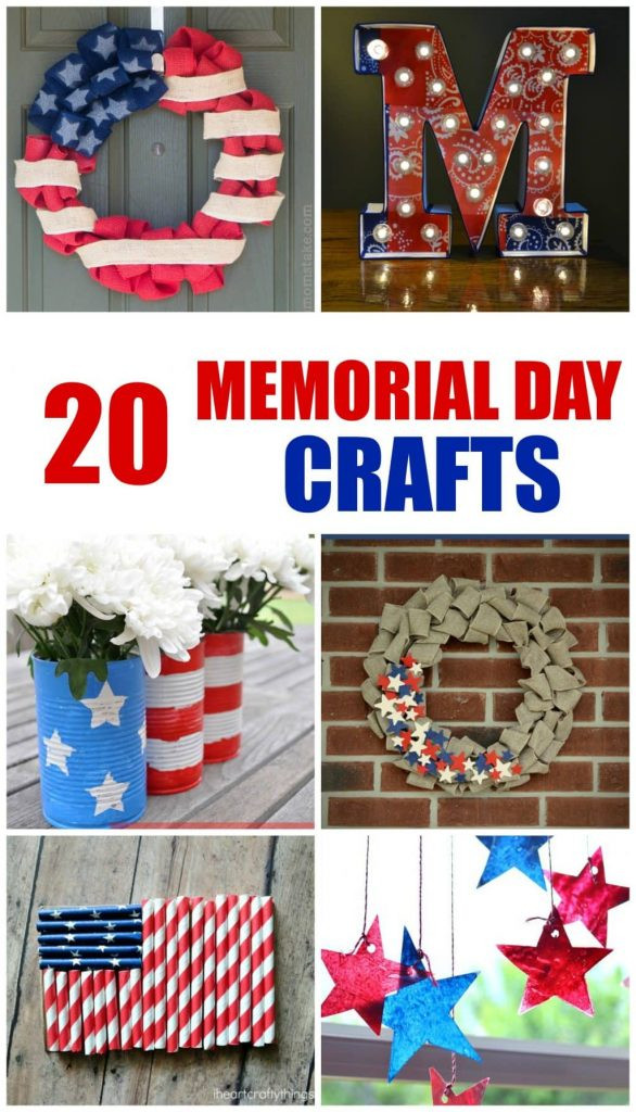 Memorial Day Decorations Diy
 20 Memorial Day Craft DIY Ideas for Home or School Classroom
