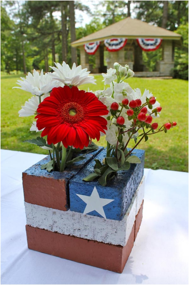 Memorial Day Flower Ideas
 Top 10 DIY Memorial Day Patriotic Decor Top Inspired